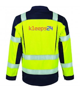 Рабочая куртка с логотипом VIZWELL Hi-Vis