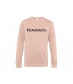 Classic sweatshirt with 3D lettering "ЯЖЕМАТЬ"