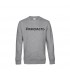 Classic sweatshirt with 3D lettering "ЯЖЕМАТЬ"