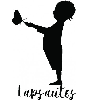 Kleebis autole "Laps autos"