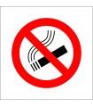  No smoking sticker