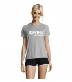Naisten urheilullinen T-paita "IDA-VIRU SEIKLUSMAA"