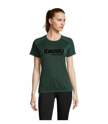  Sporty T-shirt for women "IDA-VIRU SEIKLUSMAA"