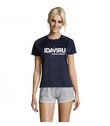  Sporty T-shirt for women "IDA-VIRU SEIKLUSMAA"