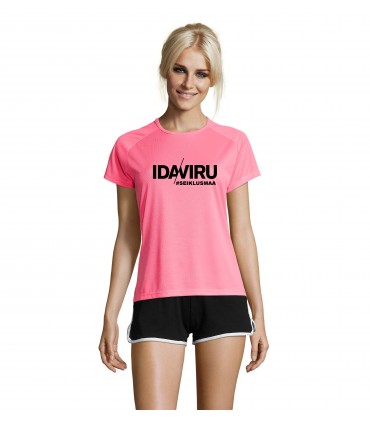  Sporty T-shirt for women "IDA-VIRU SEIKLUSMAA"