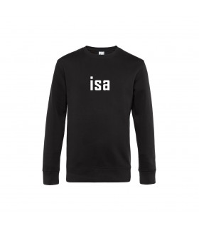 Klassinen huppari tekstillä "ISÄ"