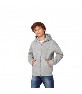 B&C Hooded Full Zip Kids